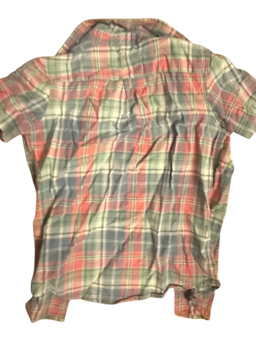 Tailor Vintage Boys’ Madras Plaid Shirt, Size 4/5, Authentic Indian Madras